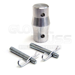  Global Truss Tapered Shear Pin for Conical Coupler for Mini Triangular Truss, 10 Pack 