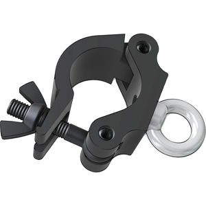 Global Truss Powder Coat Heavy Duty Clamp EYE CLAMP/BLK