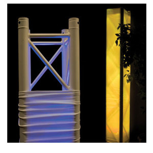  Global Truss 8.20' (2.5m) Truss Cover for SQ-4113 Box Trussing Units 