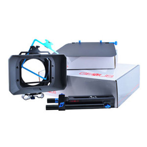  Genus Matte Box Superior Kit - GWMC Wide Angle Matte Box System + GFFW French Flag + GMB/A Advanced Adaptor Bar System (No Filter Adapter Ring) 