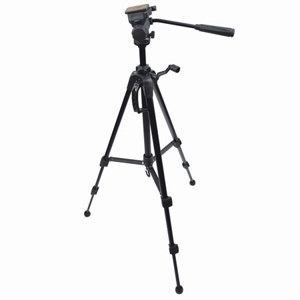  Manfrotto G-2015 Video/Still Tripod with 3-way Quick Release Panhead & Case 