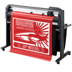  Graphtec FC8000 42" Cutting Plotter, 3" LCD Display 
