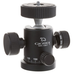  Giottos MH-1001 Medium Ball Head with Independent Panning Lock - Supports 17.6 lbs 