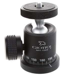  Giottos MH-1003 Small Ball Head - Supports 5.5 lbs. 