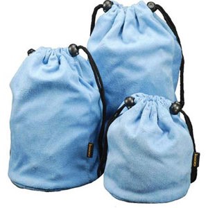  Giottos Anti-Static Microfiber Cleaning Lens Pouch, 4.7x7.9" 