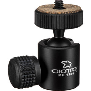  Giottos MH-1304 Pro Series II Socket & Ball Head with MH-110C Camera Mount - Max Load: 7 Lbs. 