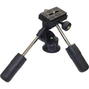  Giottos MH5002 3-Way Pan Head with MH667Q QR Plate, 13.2 lbs Capacity, 5.3" Height, Multiple Bubble Levels 