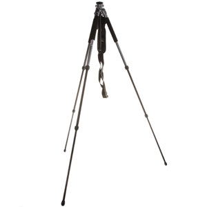  Giottos MT-9271, 3 Section Aluminum Series, Universal Tripod Legs, Supports up to 22.0 lbs., Maximum Height 69.7", Metallic Color. 