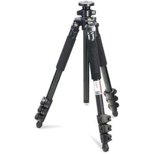  Giottos MTL 9240B 4-Section Compact Aluminum Tripod, Maximum Height 47", Supports 6.6 lbs. 