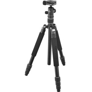  Giottos Aluminum Tripod/Monopod with QR Ballhead, 8.8lbs Load Capacity, 61" Maximum Tripod Height 
