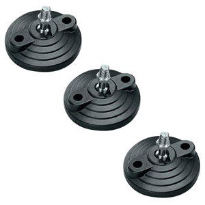  Gitzo G1410130B3 Big Foot Adapter 80mm Set of 3 for Classic Tripods Series 4 and 5 