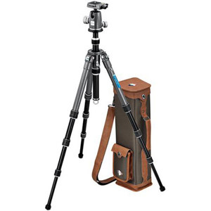  Gitzo GK2380VQR Vintage 4-Section Aluminum Tripod with Ballhead, 13.2 lbs Load Capacity 