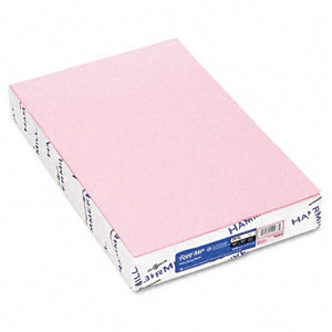  Hammermill Fore MP Recycled Colored Paper, 11x17", 500 Sheets/Ream, Pink 