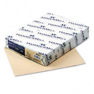  Hammermill Fore MP Recycled Colored Paper, 11x17", 500 Sheets/Ream, Tan 