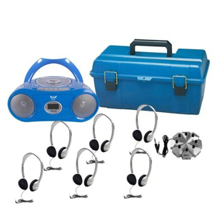 Hamilton Buhl 6 User Portable Boombox Listening Center LCP/CD385/HA2