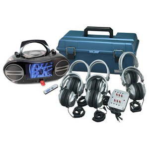 Hamilton Buhl 6 User Portable Boombox Listening Center LCP/MV8920/6SV
