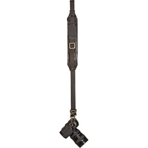 Heavy Leather NYC Slingshot Leather Camera Strap, Black: Picture 1 regular
