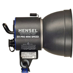 Hensel EH Pro Mini Speed Flash Head with 300 Watt Modeling Light. #3606: Picture 1 regular