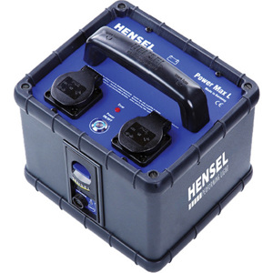  Hensel Power Max L Lithium Mobile Power Supply (120VAC) for Integra Mini, Integra Plus or Expert D Monolights 