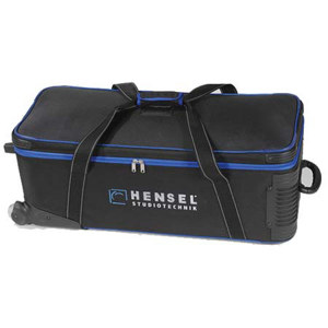  Hensel Softbag VII, Deluxe Light System Padded Carrying Case with Wheels, Black 