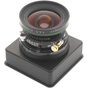  Horseman 55mm F/4.5 Rodenstock Apo-Grandagon Super Wide Angle Lens for SW612 Cameras 