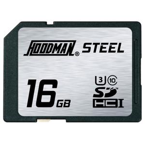 Hoodman Class 10 RAW STEEL 16GB SDHC Memory Card: Picture 1 regular