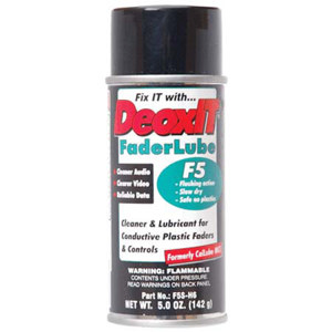 Hosa Caig Deoxit Fader Lubricant, Aerosol Spray 5oz: Picture 1 regular