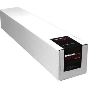  Harman by  Matte 100% Cotton, Smooth, White, Inkjet Paper, 300gsm, 44"x49' Roll, 3" Core 