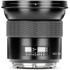 Hasselblad HCD 24mm f/4.8 Wide Angle Prime Lens for H4X, H2D, H3D, H4D & H5D, 92deg. Angle of View, 1.25' (0.38 m) Min Focus Distance 