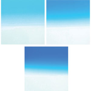  Hitech 85mm "P" Series Color Gradated Filter Kit 3, Blue 1/Blue 2/Blue 3 Filters 