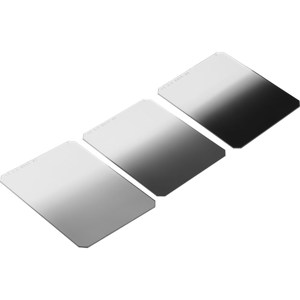  Hitech 85x110mm (3.35x4.35") Resin Neutral Density Soft Edge Grad Filter Kit, Includes 0.3 (1-Stop), 0.6 (2-Stops) and 0.9 (3-Stops) Filters 