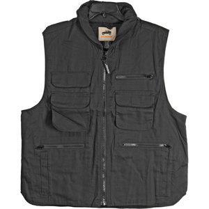CampCo Humvee 100% Cotton Ranger Vest - Black - Large: Picture 1 regular