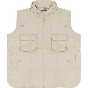 CampCo Humvee 100% Cotton Ranger Vest - Khaki - Large: Picture 1 regular