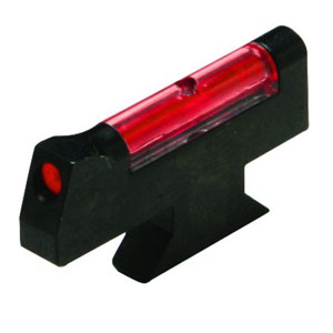  HiViz SW3001 Smith & Wesson Front Fiber Optic Revolver Sight, .250" Height, Red LitePipe 