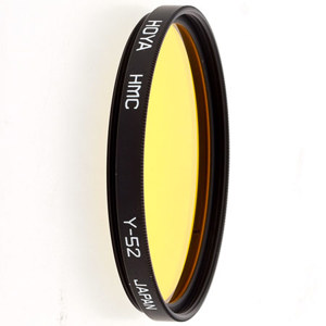  Hoya 49mm Dark Yellow Multi Coated Glass Filter (#52) 