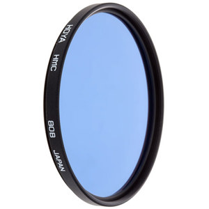  Hoya 72mm 80B Tungsten to Daylight Conversion Multi Coated Filter 