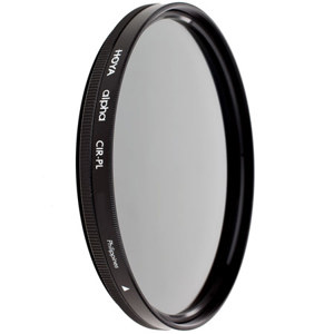  Hoya 72mm Alpha Circular Polarizer Glass Filter 