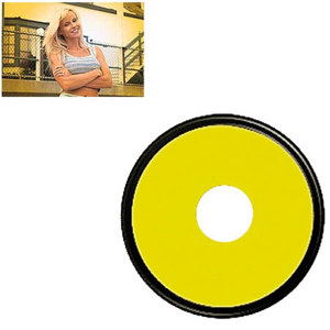  Hoya 55mm Color Spot Yellow Special Effects Glass Filter 