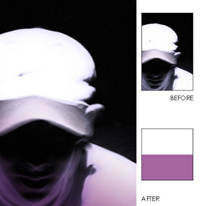  Hoya 52mm Half-Color Violet Special Effects Glass Filter 