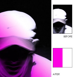  Hoya 67mm Half-Color Pink Special Effects Glass Filter 