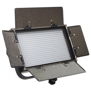  iKan 576 Dual Color LED Studio Light with Sony V-Mount Battery Plate 