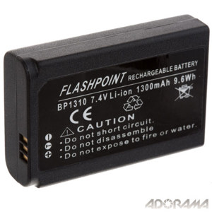 Image :  Flashpoint BP-1310 Replacement Battery for Samsung Digital Cameras 7.4v 1350mAh 
