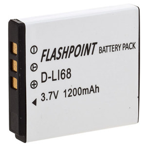 Image :  Flashpoint Replacement Battery Kodak KLIC-7004 / Fuji Np-50 / Pentax DLi-68 dl-I68 