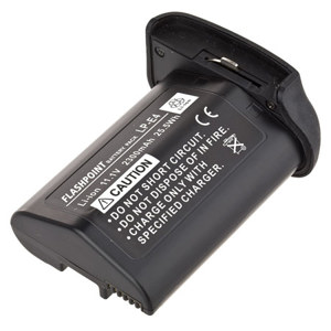 Image :  Flashpoint Replacement LP-E4 Rechargeable Battery 11.1V 2300mAh for EOS-1D Mark III Digital Camera. 