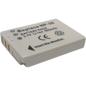 Image :  Adorama Replacement Rechargeable Lithium Ion Battery for Casio NP-30 Pentax DL-12 Fuiji NP-60 amp; Kodak KLIC-5000 3.6 Volts 900mAh. 