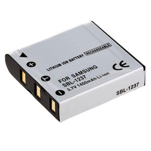 Adorama SBL 1237 Replacement Lithium Ion Battery 3.7v 1400mAh for Samsung Digital Cameras Thumbnail Image