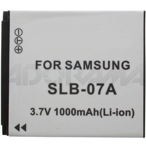 Flashpoint SLB-07A Battery for Samsung Digital Cameras Thumbnail Image