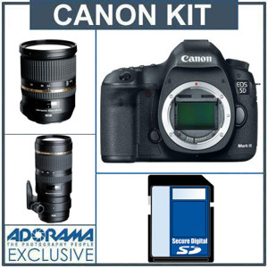 Canon EOS-5D Mark III Digital SLR Camera Body 5260B002 D