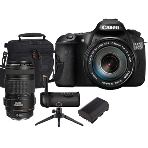 Canon EOS 60D Digital SLR Camera / Lens Kit 4460B004 L13