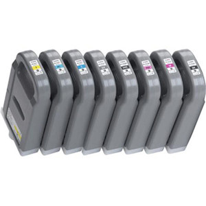  Canon Complete Ink-Tank Set for  iPF8000s & iPF9000s, 330ml - 8 Pack 